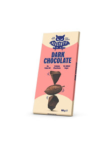 HealthyCO Dunkle Schokolade ohne Zuckerzusatz – 100g Verpackung