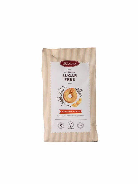 Gingerix Kekse mit Ingwer ohne Zuckerzusatz – 200g Delicia