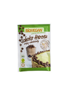 Dekorative Schokoladenherzen Glutenfrei - Biologisch 35g Biovegan