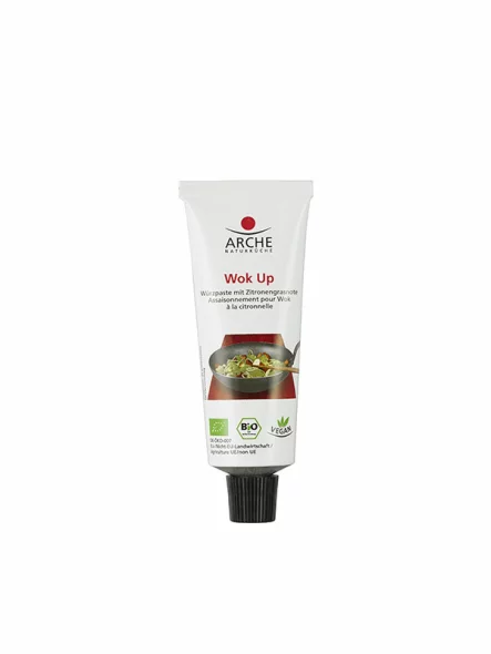 Arche Wok Up Würzpaste mit Zitronengrasöl – Biologisch in einer 50g Tube