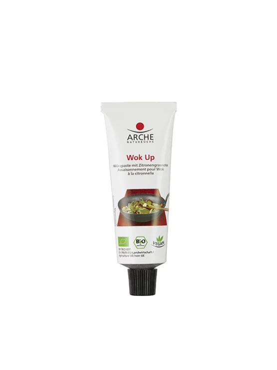 Arche Wok Up Würzpaste mit Zitronengrasöl – Biologisch in einer 50g Tube