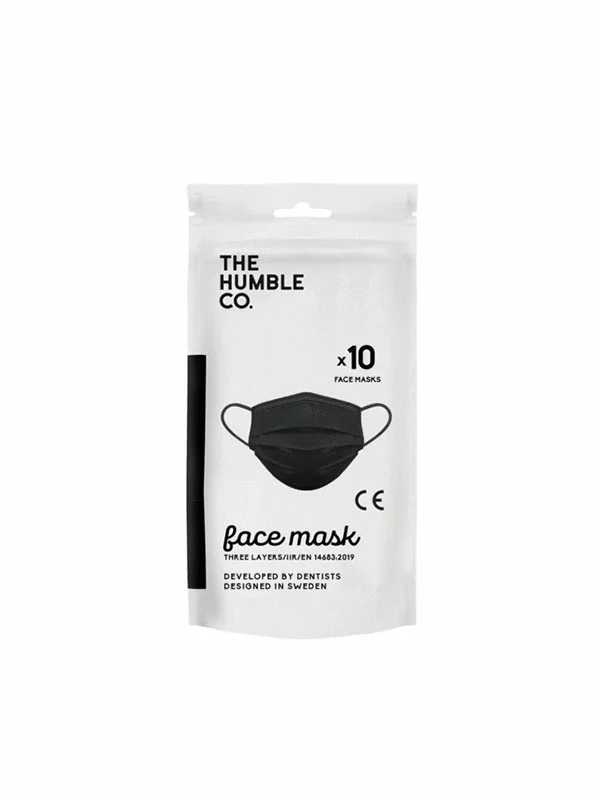 Humble Brush Dreischichtige Gesichtsmaske mit 10 Stück