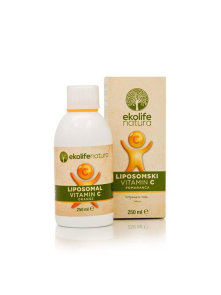 Liposomales Vitamin C Orange - 250ml Ekolife Natura