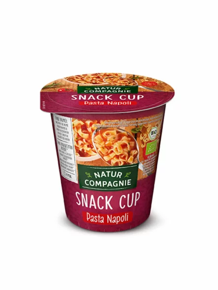 Natur Compagnie Snackbecher - Pasta Napoli - Biologisch im Becher ab 59g