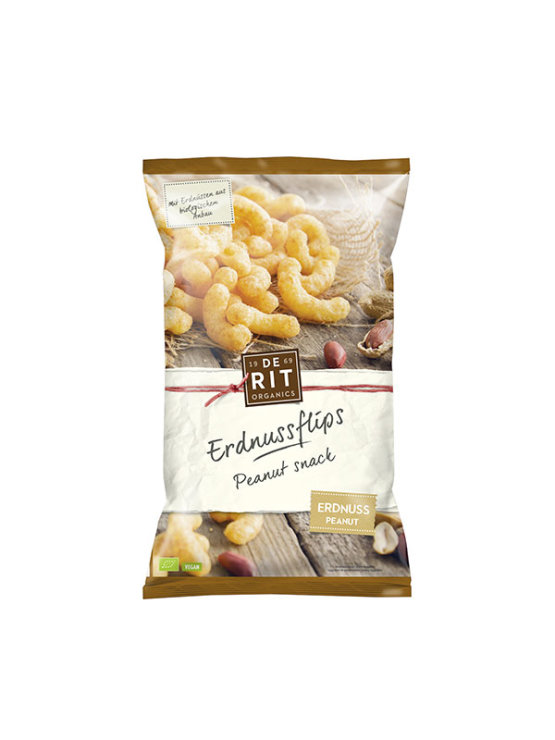 Erdnussflips – Biologisch 125g De Rit