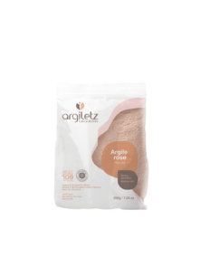 Rosa Tonpulver für Gesicht, Haare und Bad – 200g Argiletz