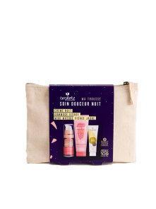 Nachtpflegepaket + Geschenk-Baumwollbeutel - Für das Gesicht Argiletz