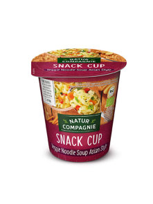 Snack Cup Asia - Gemüsesuppe mit Nudeln - Biologisch 55g Natur Compagnie