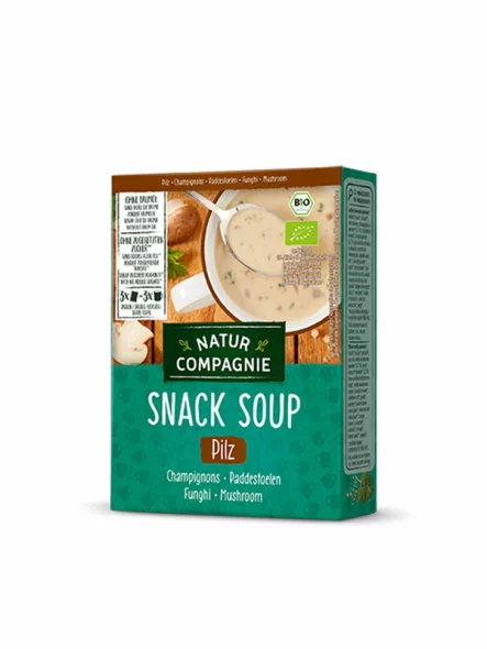 Instant-Pilzsuppe - Biologisch 3x17g Natur Compagnie