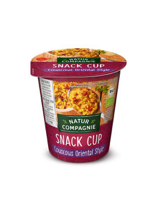Natur Compagnie Snackbecher – Orientalisches Cous Cous – Biologisch im 68g Becher