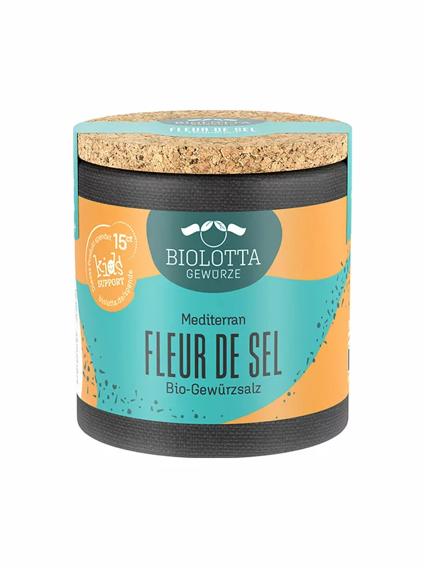 BioLotta Mediterran Fleur de Sel Gewürzsalz Biologisch in einer 45g Packung
