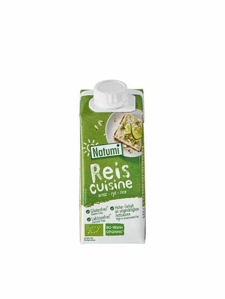 Natumi Reis Cuisine – Biologisch in einer Packun von 200ml