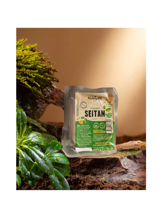 Nutrigold Frischer Seitan – Biologisch in einer 200g Verpackung