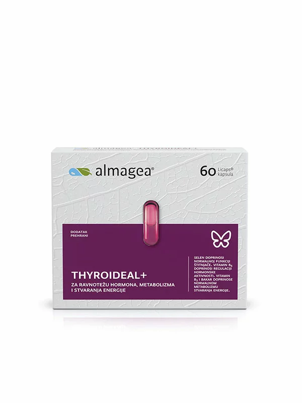 Almagea Thyroideal+ mit 60 Kapseln in der Packung