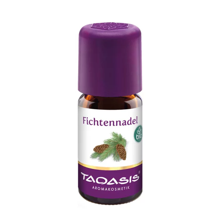 Taoasis Fichtennadel Bio – Ätherisches Öl in einer 5ml  Verpackung