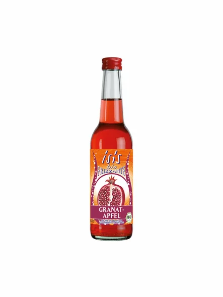 Granatapfel-Kohlensäuregetränk - Biologisch 0,33l Isis Beutelsbacher