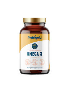 Nutrigold Omega 3 1000mg + Vitamin E – 90 Kapseln