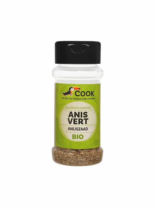 Cook Grüner Anis – Biologisch in einer 40g Packung