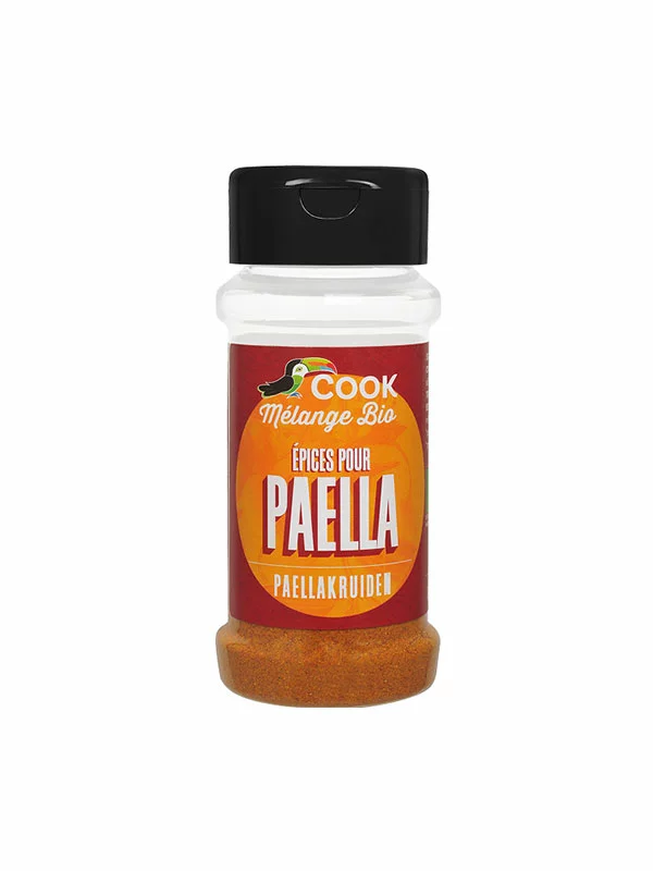 Cook Paella-Gewürzmischung – Biologisch in einer 35g Packung