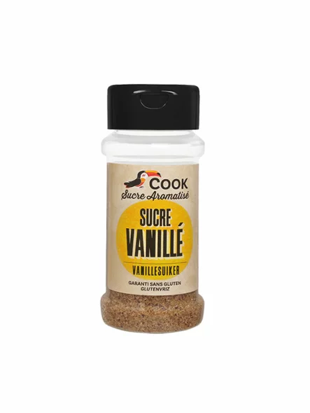 Cook Vanillezucker – Biologisch in einer 65g Packung