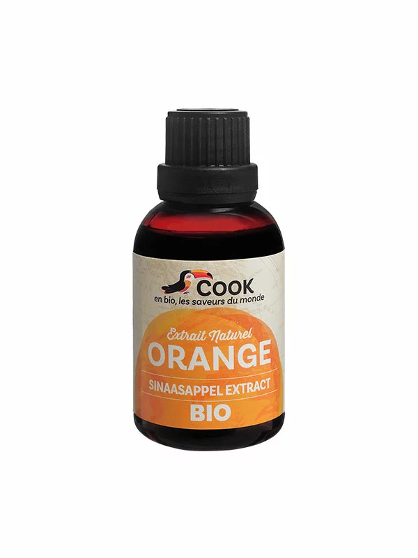 Cook Orangenextrakt Glutenfrei – Biologisch in einer 50ml Flasche