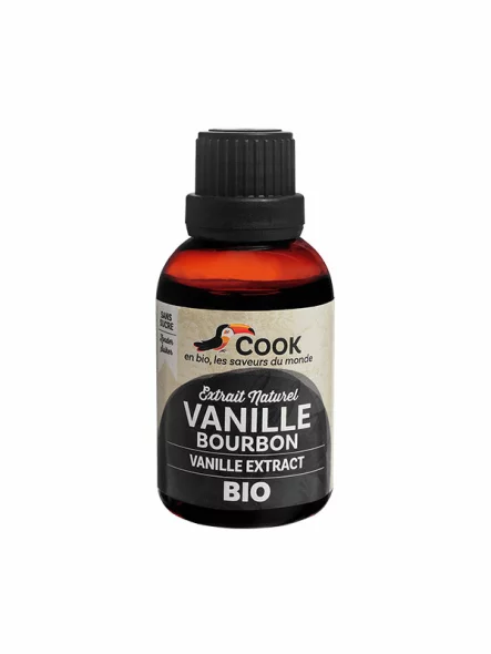 Cook Bourbon-Vanille Aroma - Biologisch in einer 40 Milliliter Packung