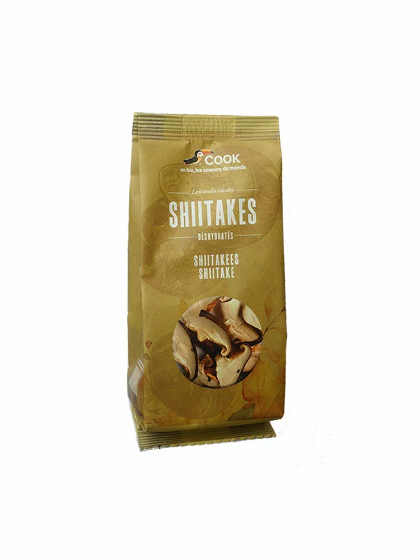 Cook Getrockneter Shiitake – Biologisch in einer 20g Verpackung