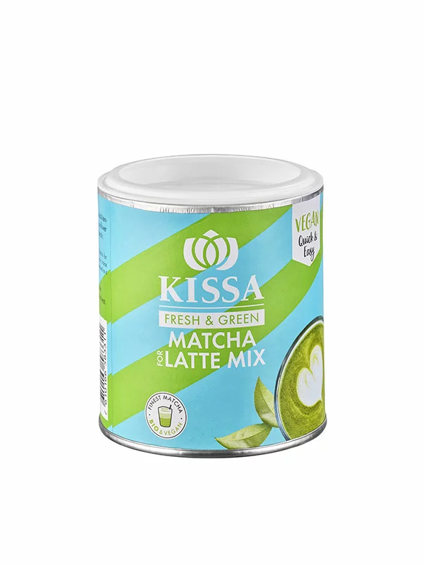Kissa Matcha Latte Mix - Biologisch in einer 120g Packung