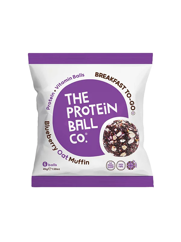 Protein Ball CO Proteinbällchen Heidelbeer-Hafer-Muffin in einer 45g Packung