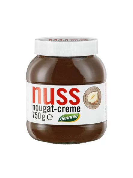 Nuss-Nougat Creme – Biologisch 750g Dennree