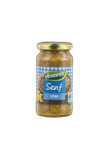 Dennree Süßer Senf – Biologisch im 200ml Glas