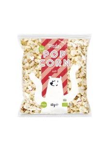 Fredo´sSüßes Popcorn – Biologisch in einer 60g Packung