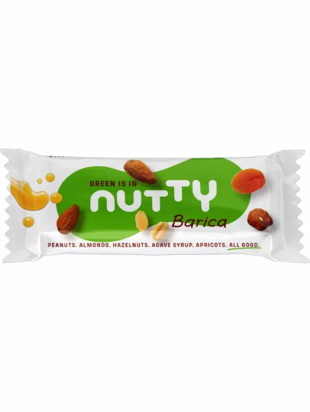 Nutty Riegel - Aprikosen- und Agavensirup 50g
