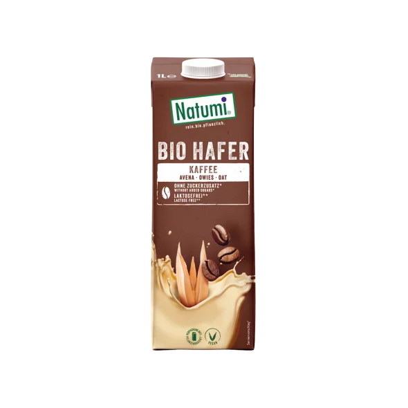Natumi Hafer Kaffee Drink – Biologisch in einer 1000ml Packung