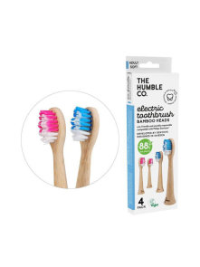 Austauschbare Bambusköpfe für Elektrobürsten – 4 Stück Humble Brush