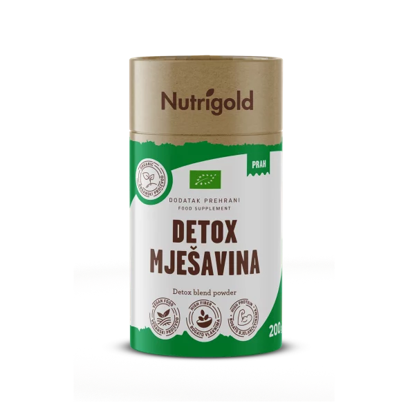 Nutrigold Detox Pulvermischung - Biologisch in einer 200 Gramm Packung
