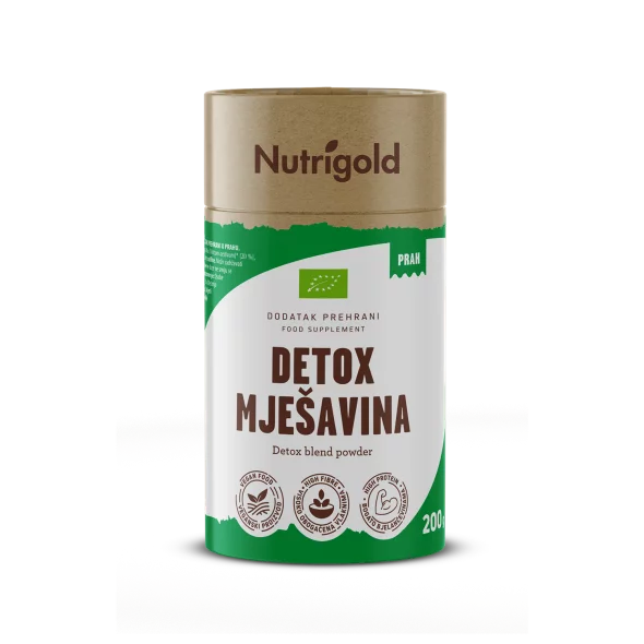 Nutrigold Detox Pulvermischung - Biologisch in einer 200 Gramm Packung