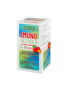 Imuno Acerola mit Vitamin C+D3 – 60 Kapseln – DARvitalis