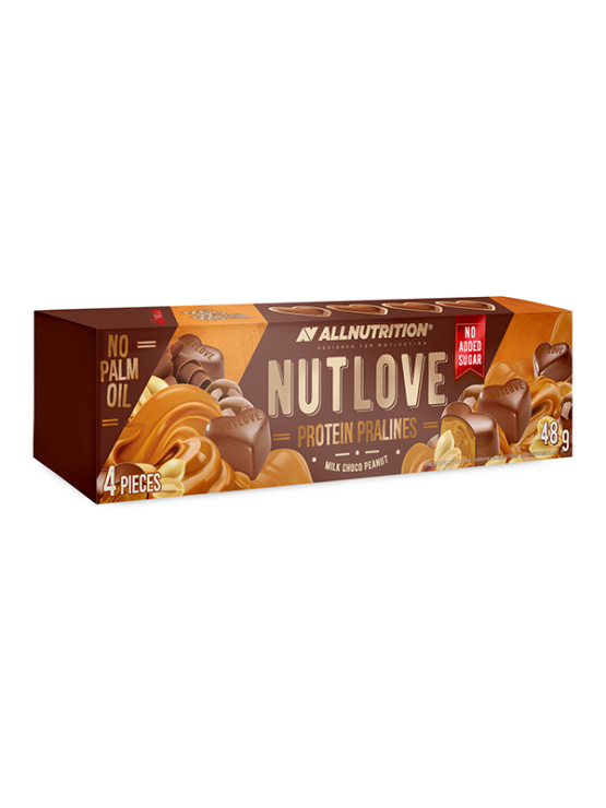 ALL Nutrition Nutlove Schokoladen-Erdnuss-Protein-Pralinen 48g
