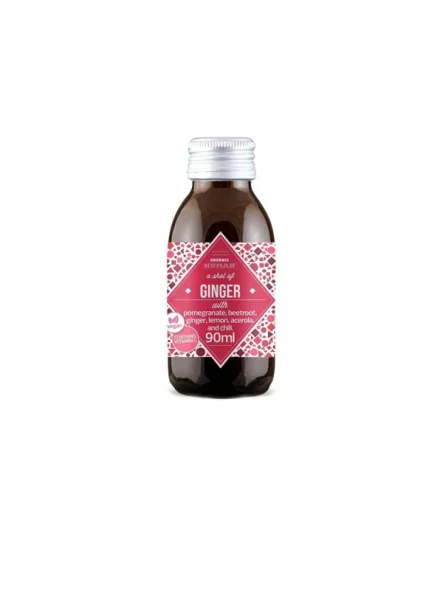 Organic Human Ingwer-Shot – Biologisch in der 100ml Flasche