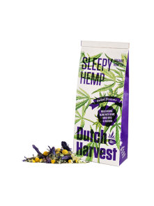 Sleepy Hemp - Hanftee mit Baldrian Biologisch 40g Dutch Harvest