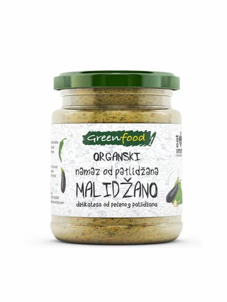 Malidžano Auberginenaufstrich – Biologisch 260g Greenfood
