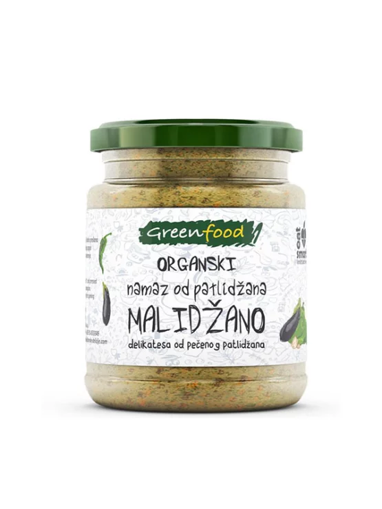 Malidžano Auberginenaufstrich – Biologisch 260g Greenfood