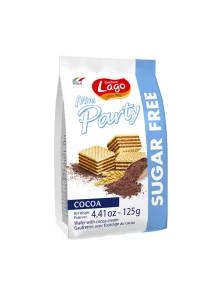 Kakaowaffeln - Zuckerfrei 125g Lago