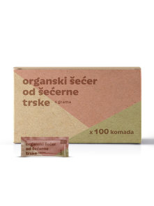 Nutrigold Rohrzucker im Beutel Biologisch 4g x 100 Stück - 400g