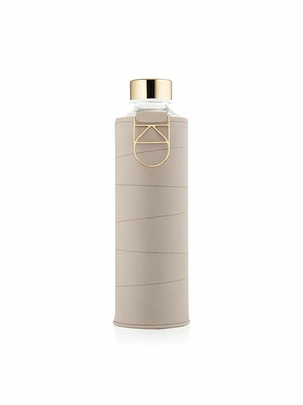 Equa Glasflasche mit Deckel Mismatch Beige BPA-frei – 750ml
