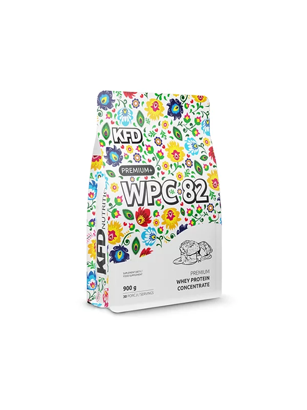 KFD Protein ​​WPC 82 PREMIUM Salted Caramel in einer 900g Packung