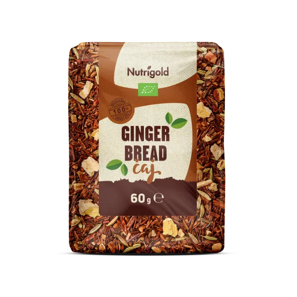 Nutrigold Lebkuchen Tee - Biologisch in einer 60 Gramm Packung