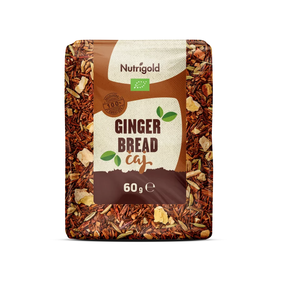 Nutrigold Lebkuchen Tee - Biologisch in einer 60 Gramm Packung