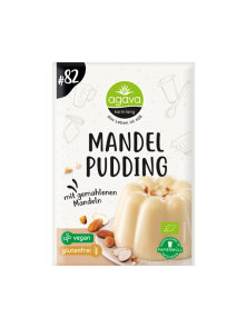 Mandelpudding glutenfrei – Biologisch 49g Agava Karin Lang